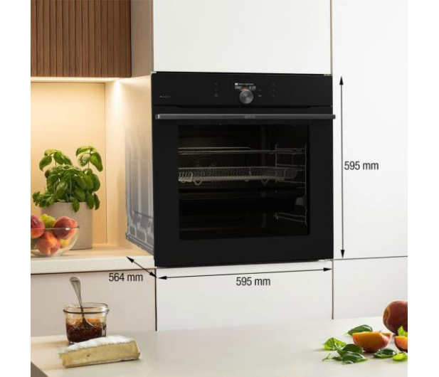 Piekarnik Gorenje BP6138B AirFry Elektryczny pyroliza Czarny A++ - 1299415 - zdjęcie 7